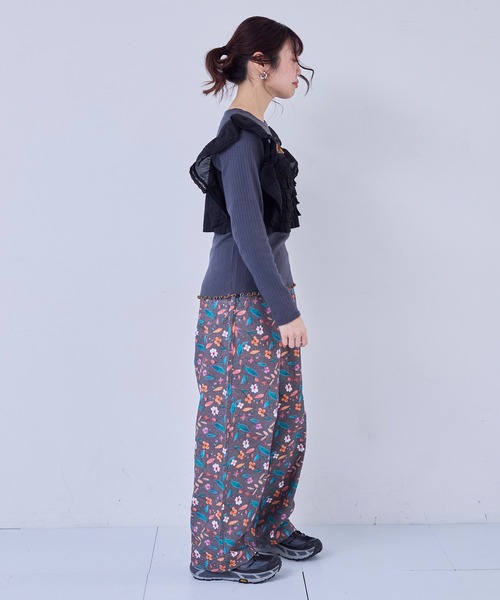 MARKEY'S（マーキーズ）の「タックイージーパンツ/おとな（その他パンツ・レディース・ホワイト系その他/ベージュ系その他/ピンク/グリーン/チャコール/ブルー系その他/イエロー・160cm/170cm）」の18枚目の写真