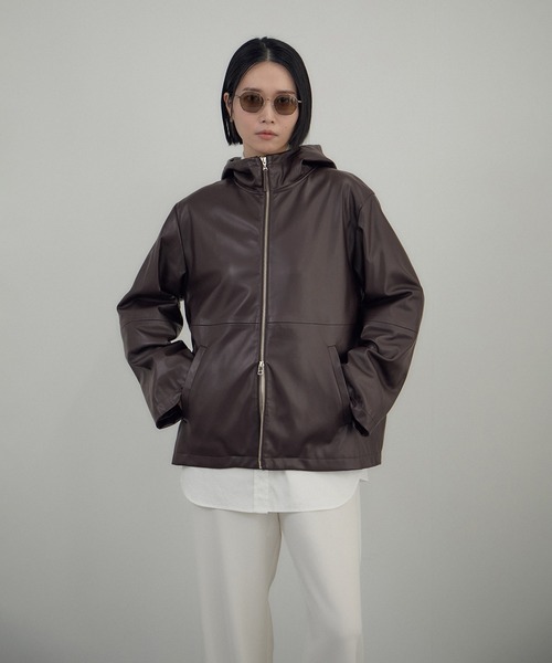 theory luxe2026SS新作！完売色！フードブルゾン MENS】FISHERMANS DOWN JACKET フィッシャーマン ダウンジャケット / +