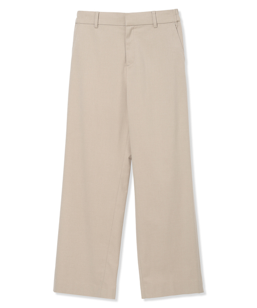 DECOY SINCE 1981（デコイシンスイチキュウハチイチ）の「ストレッチストレートパンツ【裏地付き・ウエストゴム】（その他パンツ・レディース・ブラック/ベージュ/モカ・64/67/70/76/80）」の10枚目の写真