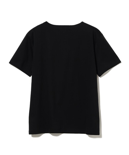 International Gallery BEAMS(インターナショナルギャラリービームス)の「QUATTROCCHI / スムースコットン ヘンリーネック Tシャツ(Tシャツ/カットソー・メンズ・オフホワイト/ブラック/ネイビー・MEDIUM/LARGE/SMALL)」の18枚目の写真
