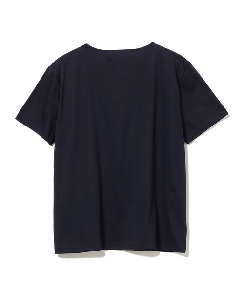 International Gallery BEAMS(インターナショナルギャラリービームス)の「QUATTROCCHI / スムースコットン ヘンリーネック Tシャツ(Tシャツ/カットソー・メンズ・オフホワイト/ブラック/ネイビー・MEDIUM/LARGE/SMALL)」の21枚目の写真