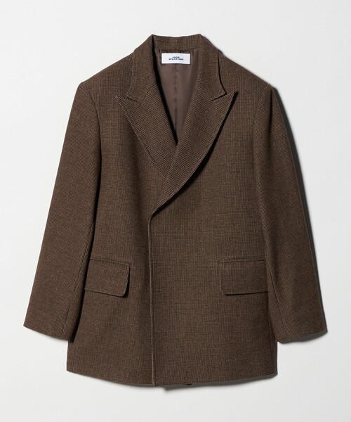 セール】＜NICE WEATHER＞ダブルチェックジャケット（テーラード