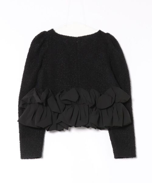 カデュネ　裾バルーンブラウス　ブラック　38 裾バルーンブラウス（シャツ/ブラウス）｜CADUNE（カデュネ）の