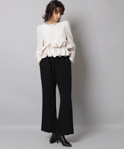 裾バルーンブラウス（シャツ/ブラウス）｜CADUNE（カデュネ）の