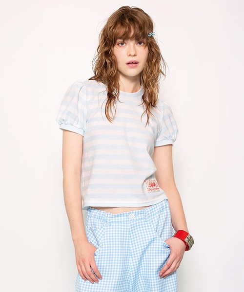 MILK（ミルク）の「Sweet パフ Tシャツ（Tシャツ/カットソー・レディース・B/A/C・FREE）」の2枚目の写真