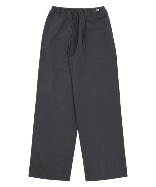 DELICCENT（デリセント）の「コットンバンディングパンツ [CHARCOAL]（その他パンツ・レディース・チャコール・FREE）」の2枚目の写真
