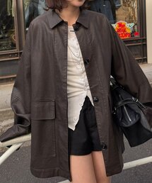 mline（エムライン）の「[mline]オーバーシルエット レザージャケット（その他アウター）」