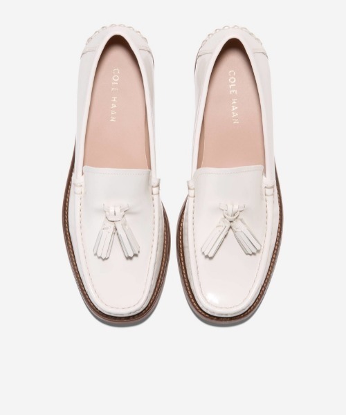 COLE HAAN(コールハーン)の「ラナ ラックス タッセル ローファー womens(ローファー・レディース・ホワイト・5.5/6/6.5/7/7.5/8/8.5/9/5)」の5枚目の写真
