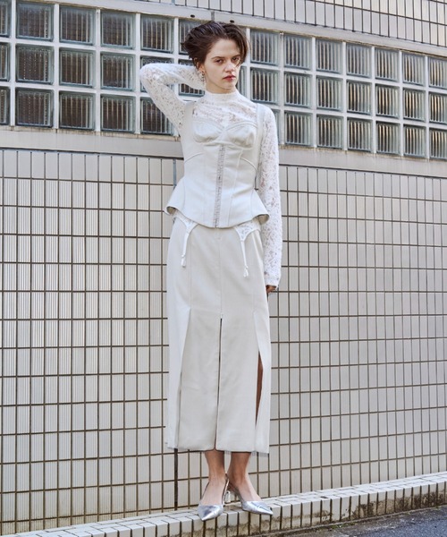 セール】LIQUIDE LACE TOPS/リキッドレーストップス（Tシャツ