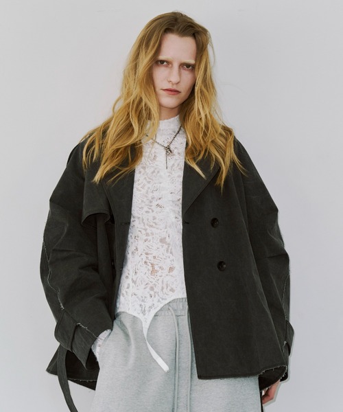 LIQUIDE LACE TOPS/リキッドレーストップス（Tシャツ/カットソー