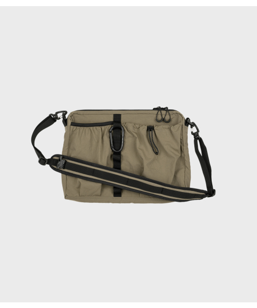 MMOGARDEN(エメモガーデン)の「mmo cross bag nylon twill (3colors)(メッセンジャーバッグ・レディース・カーキ/オレンジ/ダークネイビー・FREE)」の5枚目の写真