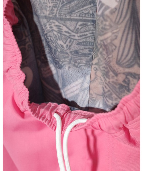 NISHIMOTO IS THE MOUTH(ニシモト イズ ザ マウス)の「VOLUME PANTS | NISHIMOTO IS THE MOUTH(スラックス・メンズ・ブラック/ピンク・S-M/L-XL)」の6枚目の写真