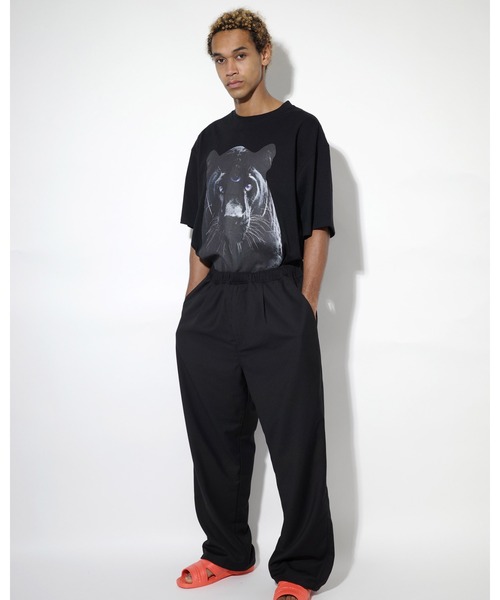 NISHIMOTO IS THE MOUTH(ニシモト イズ ザ マウス)の「VOLUME PANTS | NISHIMOTO IS THE MOUTH(スラックス・メンズ・ブラック/ピンク・S-M/L-XL)」の22枚目の写真
