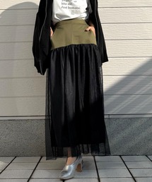 Q | メッシュドッキングスカート(スカート)