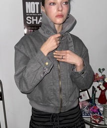 SHAGGIE（シャギー）の「フェードワークショートジャケット（その他アウター）」