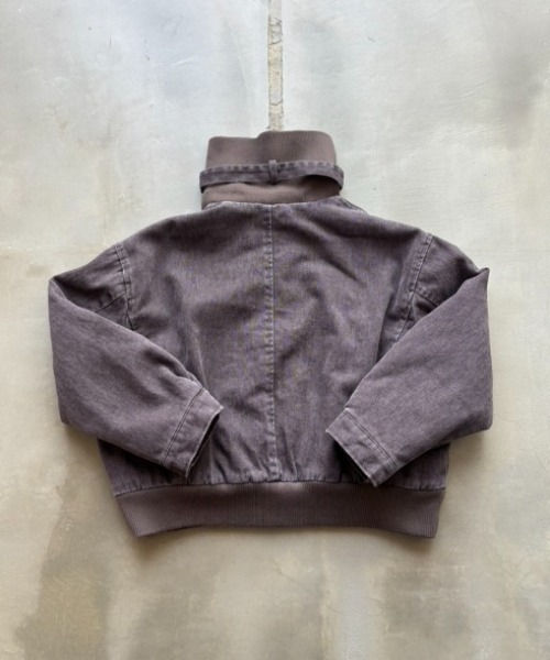 SHAGGIE（シャギー）の「フェードワークショートジャケット（その他アウター・レディース・グレー/ベージュ/ブラウン・FREE）」の10枚目の写真