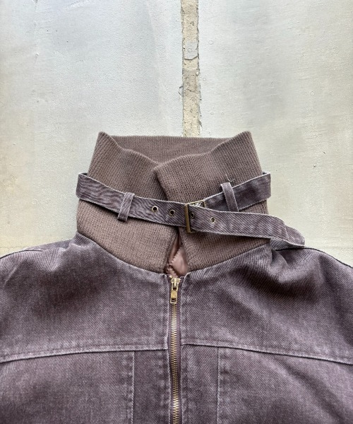 SHAGGIE（シャギー）の「フェードワークショートジャケット（その他アウター・レディース・グレー/ベージュ/ブラウン・FREE）」の11枚目の写真