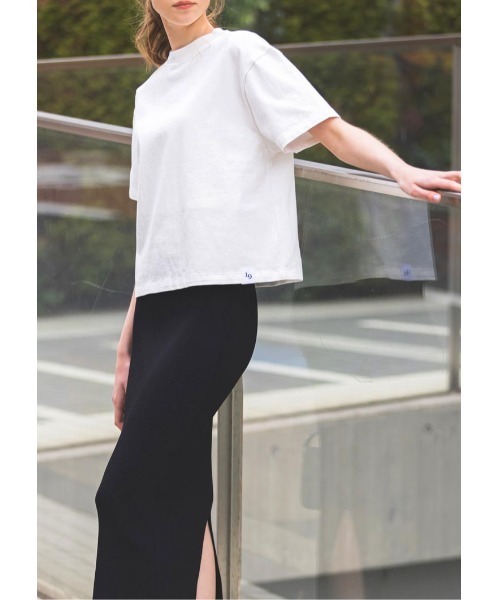 LUDICRUM(ルーディクルム)の「Over Tshirt (Short)(Tシャツ/カットソー・レディース・ブラック/オフホワイト・FREE)」の6枚目の写真