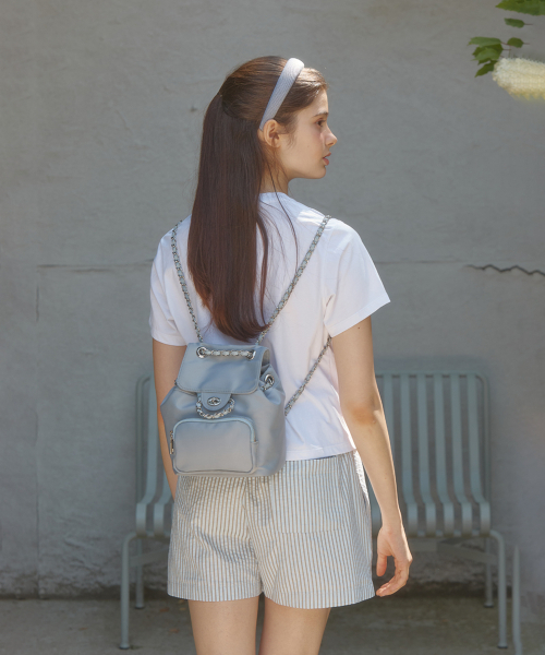 ANC CLASSIC OUTPOCKET BACKPACK_NYLON BLUE（バックパック/リュック 