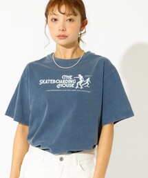 【PARROTT CANVAS/パロットキャンバス】ヴィンテージS/S Tシャツ "93" / ロゴプリントT / バックプリント