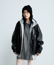 JEANASIS | ヴィンテージレザーブルゾン/640179(ブルゾン)