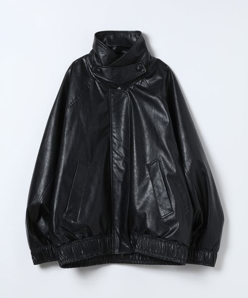 JEANASIS（ジーナシス）の「ヴィンテージレザーブルゾン/640179（ブルゾン・レディース・ブラック/ベージュ/ブラウン・FREE）」の18枚目の写真