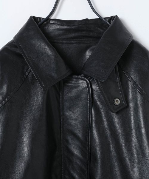 JEANASIS（ジーナシス）の「ヴィンテージレザーブルゾン/640179（ブルゾン・レディース・ブラック/ベージュ/ブラウン・FREE）」の20枚目の写真