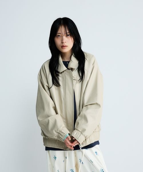 JEANASIS（ジーナシス）の「ヴィンテージレザーブルゾン/640179（ブルゾン・レディース・ブラック/ベージュ/ブラウン・FREE）」の11枚目の写真