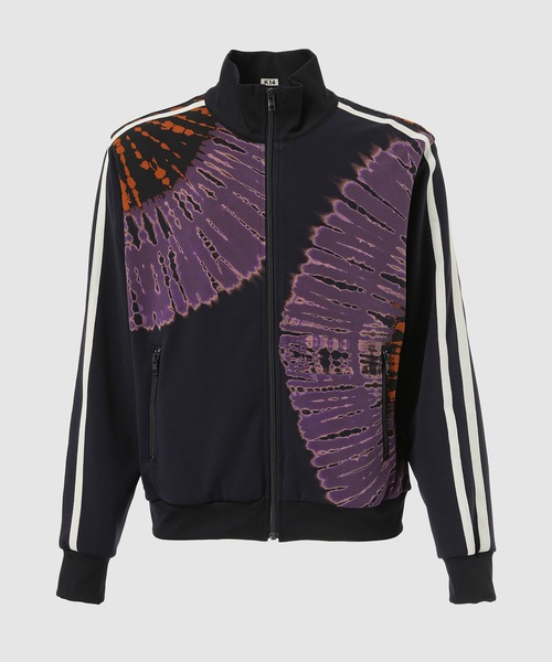 KHOKI（コッキ）の「Tie-Dye Track Jacket（その他アウター・メンズ・ネイビー/ブラック・3）」の2枚目の写真