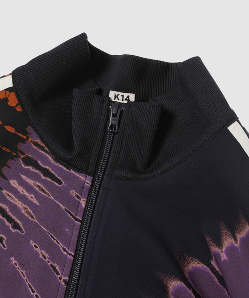 KHOKI（コッキ）の「Tie-Dye Track Jacket（その他アウター・メンズ・ネイビー/ブラック・3）」の5枚目の写真