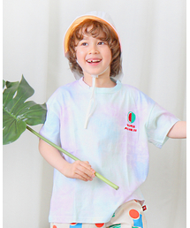 BABYBLEE（ベイビーブリー）の「D22143 オーロラ水染めTシャツ（Tシャツ/カットソー）」