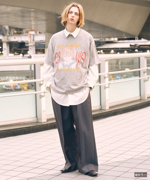 MAISON SPECIAL(メゾンスペシャル)の「《UNISEX》【EVANGELION for MAISON SPECIAL】Prime-Over Crew Neck Graphic T-Shirt/「エヴァンゲリオン」プライムオーバークルーネックグラフィックTシャツ【MAISON SPECIAL/メゾンスペシャル】(Tシャツ/カットソー・メンズ・その他6/その他7/その他4/その他5/その他3/その他2/その他1/その他8・2/1/0)」の14枚目の写真