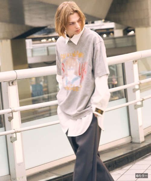 MAISON SPECIAL(メゾンスペシャル)の「《UNISEX》【EVANGELION for MAISON SPECIAL】Prime-Over Crew Neck Graphic T-Shirt/「エヴァンゲリオン」プライムオーバークルーネックグラフィックTシャツ【MAISON SPECIAL/メゾンスペシャル】(Tシャツ/カットソー・メンズ・その他6/その他7/その他4/その他5/その他3/その他2/その他1/その他8・2/1/0)」の15枚目の写真