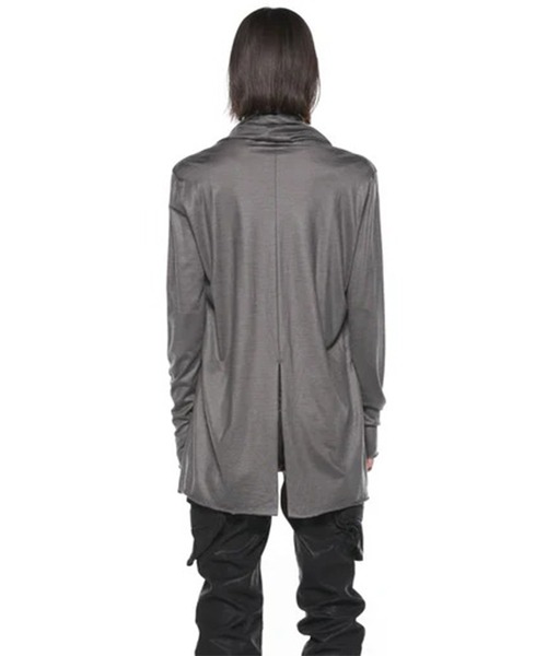 JULIUS（ユリウス）の「【JULIUS/ユリウス】927CUM5 DRAPE CARDIGAN（カーディガン/ボレロ・メンズ・ブラック/グレー・2/3/4）」の8枚目の写真