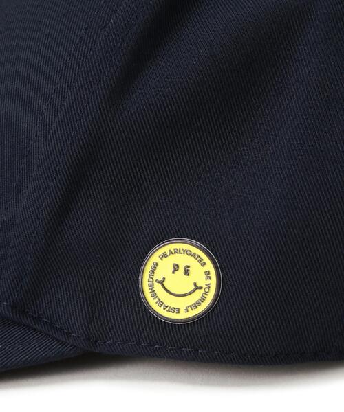 PEARLY GATES（パーリーゲイツ）の「【PEARLY GATES】PGisPGリサイクルツイルキャップ (UNISEX)（キャップ・レディース・グリーン系その他4/ホワイト/ネイビー・FREE）」の12枚目の写真