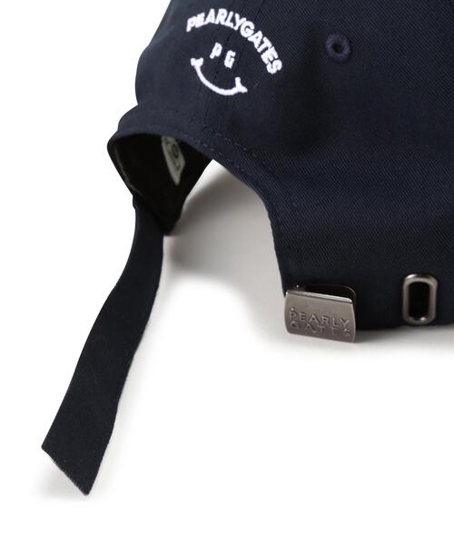 PEARLY GATES（パーリーゲイツ）の「【PEARLY GATES】PGisPGリサイクルツイルキャップ (UNISEX)（キャップ・レディース・グリーン系その他4/ホワイト/ネイビー・FREE）」の14枚目の写真