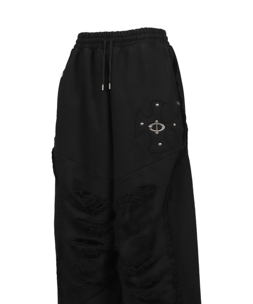 SKOOT(スクート)の「SWEAT PANTS(スウェットパンツ・メンズ・ブラック・LARGE/MEDIUM/SMALL)」の4枚目の写真