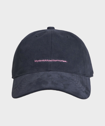 mydeepbluememories（マイディープブルーメモリーズ）の「MYDEEPBLUEMEMORIES TEXT BALL CAP (NAVY)（キャップ）」