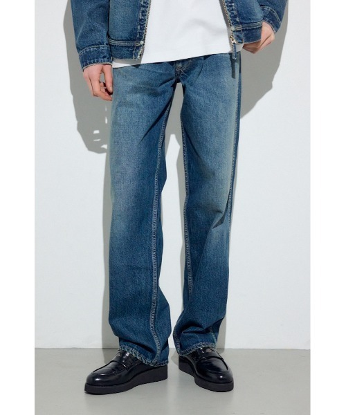 AZUL by moussy(アズールバイマウジー)の「AZUL DENIMカラーストレート(デニムパンツ・メンズ・ブルー/ライトブルー/ブラウン・28inch/30inch/32inch/34inch)」の3枚目の写真