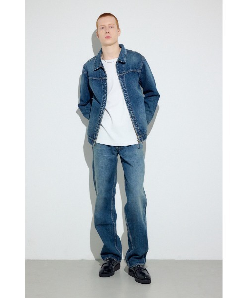 AZUL by moussy(アズールバイマウジー)の「AZUL DENIMカラーストレート(デニムパンツ・メンズ・ブルー/ライトブルー/ブラウン・28inch/30inch/32inch/34inch)」の13枚目の写真