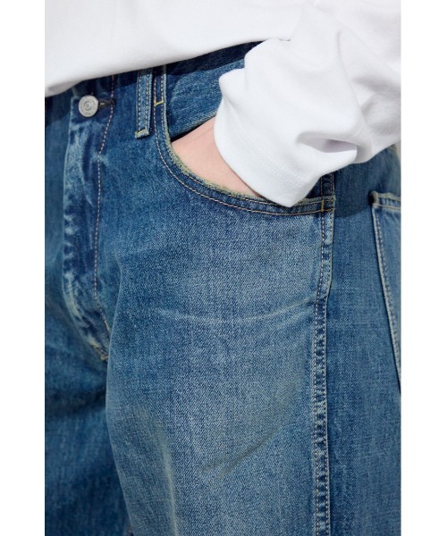 AZUL by moussy(アズールバイマウジー)の「AZUL DENIMカラーストレート(デニムパンツ・メンズ・ブルー/ライトブルー/ブラウン・28inch/30inch/32inch/34inch)」の20枚目の写真