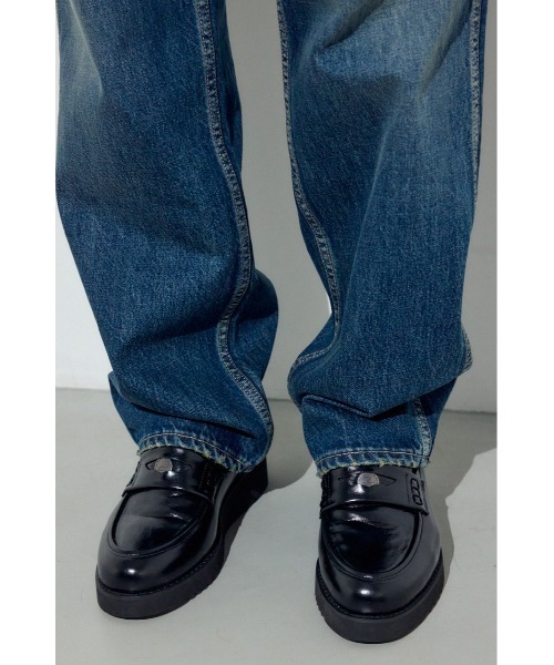 AZUL by moussy(アズールバイマウジー)の「AZUL DENIMカラーストレート(デニムパンツ・メンズ・ブルー/ライトブルー/ブラウン・28inch/30inch/32inch/34inch)」の21枚目の写真