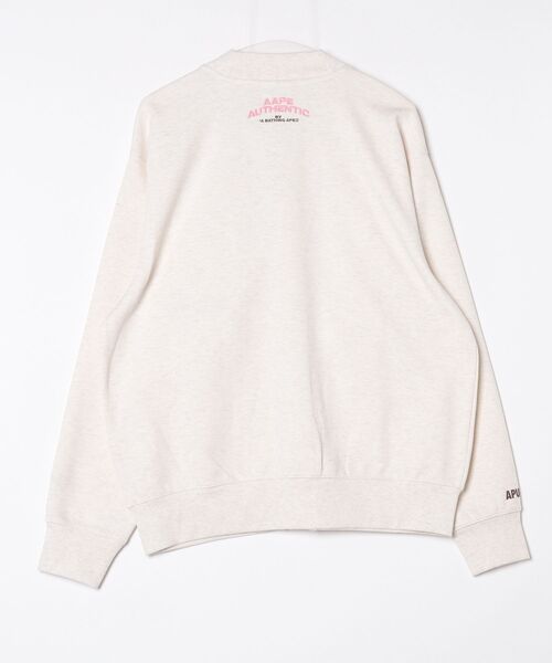 AAPE BY A BATHING APE（エーエイプバイアベイシングエイプ）の「AAPE SWEAT CARDIGAN（カーディガン/ボレロ・メンズ・ベージュ系その他5・MEDIUM/LARGE/SMALL/X-LARGE）」の6枚目の写真