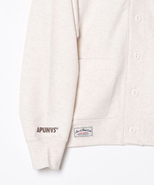 AAPE BY A BATHING APE（エーエイプバイアベイシングエイプ）の「AAPE SWEAT CARDIGAN（カーディガン/ボレロ・メンズ・ベージュ系その他5・MEDIUM/LARGE/SMALL/X-LARGE）」の7枚目の写真