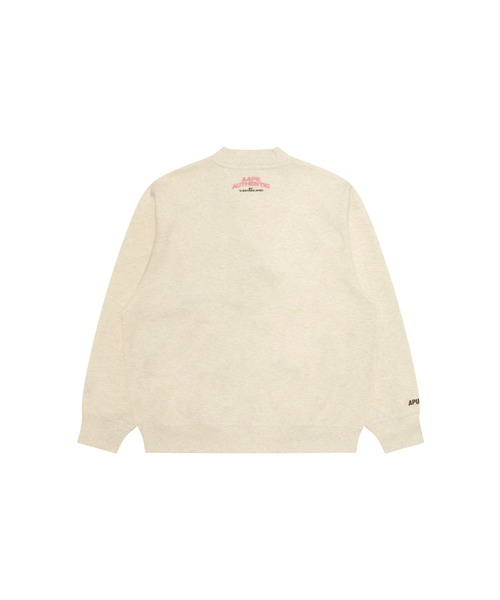 AAPE BY A BATHING APE（エーエイプバイアベイシングエイプ）の「AAPE SWEAT CARDIGAN（カーディガン/ボレロ・メンズ・ベージュ系その他5・MEDIUM/LARGE/SMALL/X-LARGE）」の2枚目の写真
