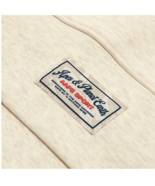 AAPE BY A BATHING APE（エーエイプバイアベイシングエイプ）の「AAPE SWEAT CARDIGAN（カーディガン/ボレロ・メンズ・ベージュ系その他5・MEDIUM/LARGE/SMALL/X-LARGE）」の5枚目の写真