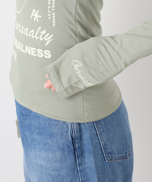 JOINT WORKS(ジョイントワークス)の「OURSAALTY / アワーソルティ Muse Glow setup(Tシャツ/カットソー・レディース・カーキ・FREE)」の19枚目の写真