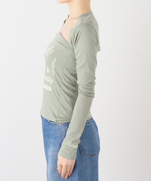 JOINT WORKS(ジョイントワークス)の「OURSAALTY / アワーソルティ Muse Glow setup(Tシャツ/カットソー・レディース・カーキ・FREE)」の3枚目の写真