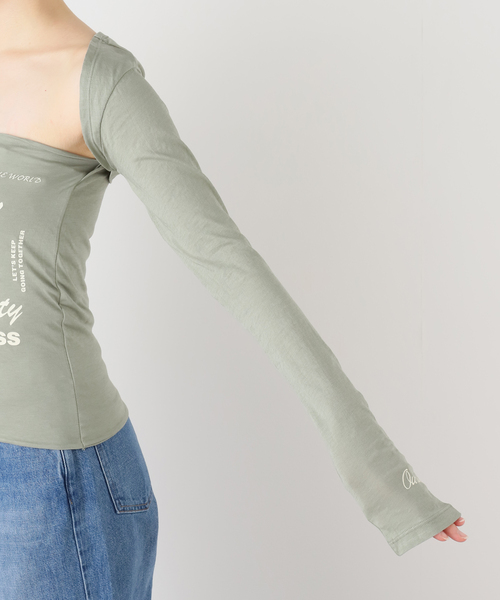 JOINT WORKS(ジョイントワークス)の「OURSAALTY / アワーソルティ Muse Glow setup(Tシャツ/カットソー・レディース・カーキ・FREE)」の5枚目の写真