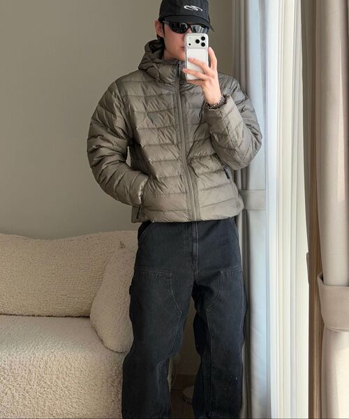 PHYPS MOTORCYCLE(フィップスモーターサイクル)の「H-Tech Storm Shield Parka Blue Gray(ダウンジャケット/コート・レディース・その他・SMALL/MEDIUM/LARGE/X-LARGE)」の15枚目の写真